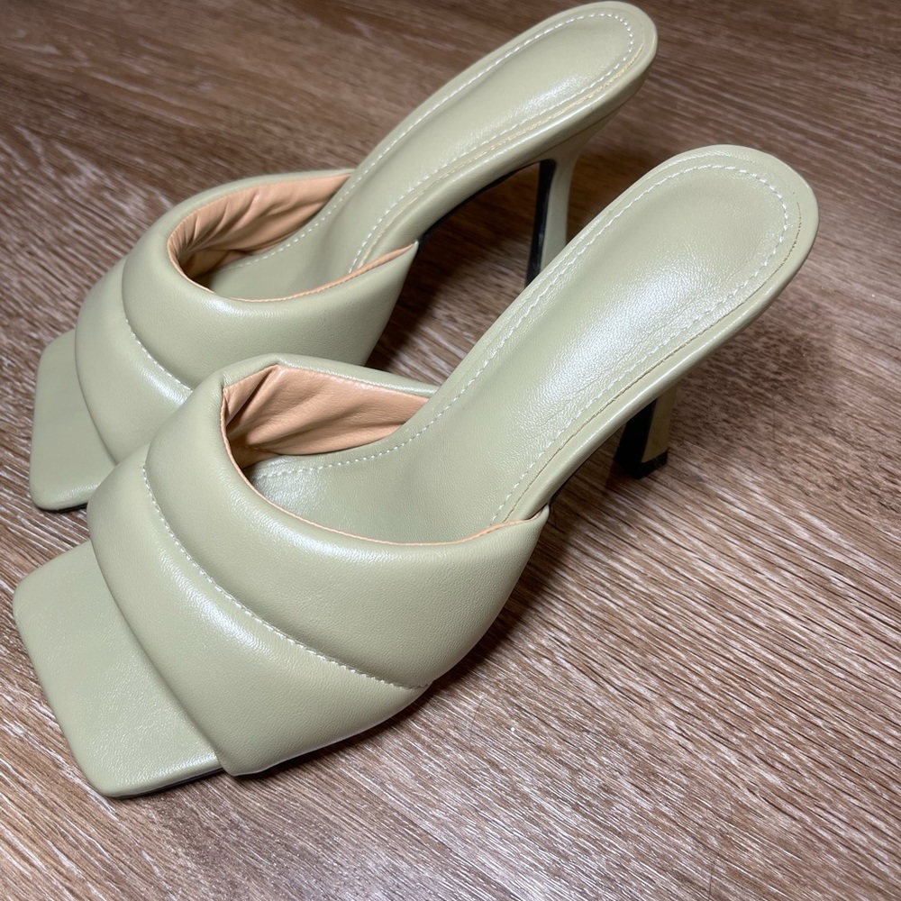Green heels